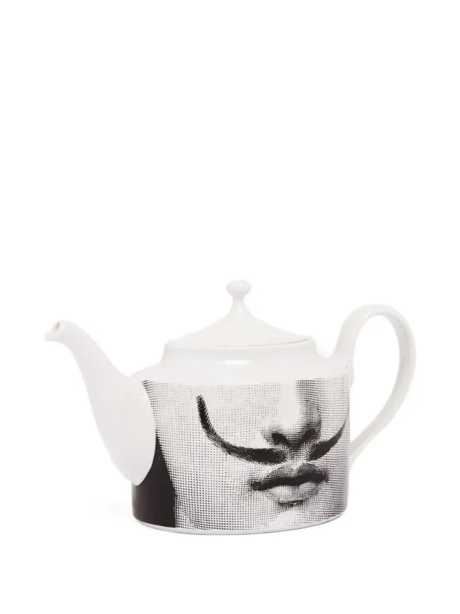 Fornasetti Fornasetti Tema e Variazioni No. 21 ティーポット ブラックの商品画像