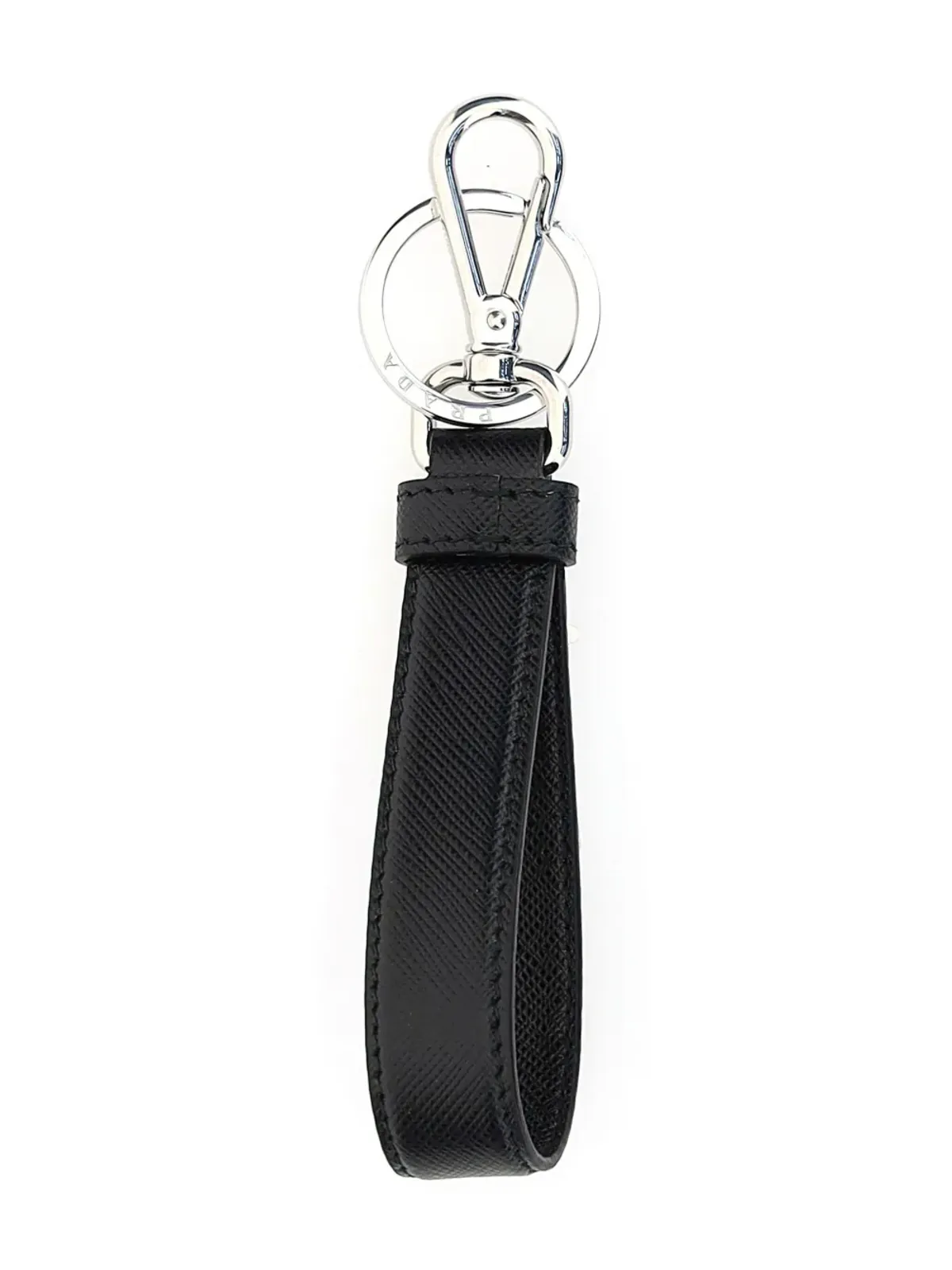 Prada ロボットモチーフ レザー キーチェーン - 画像2