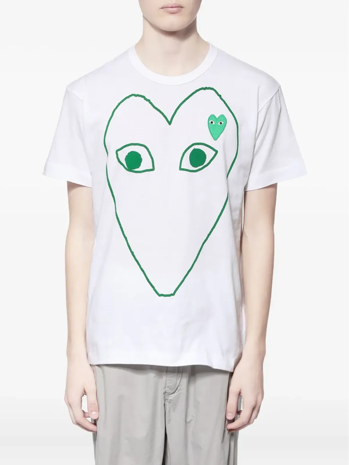 Comme Des Garçons Play プリントTシャツ - 画像2