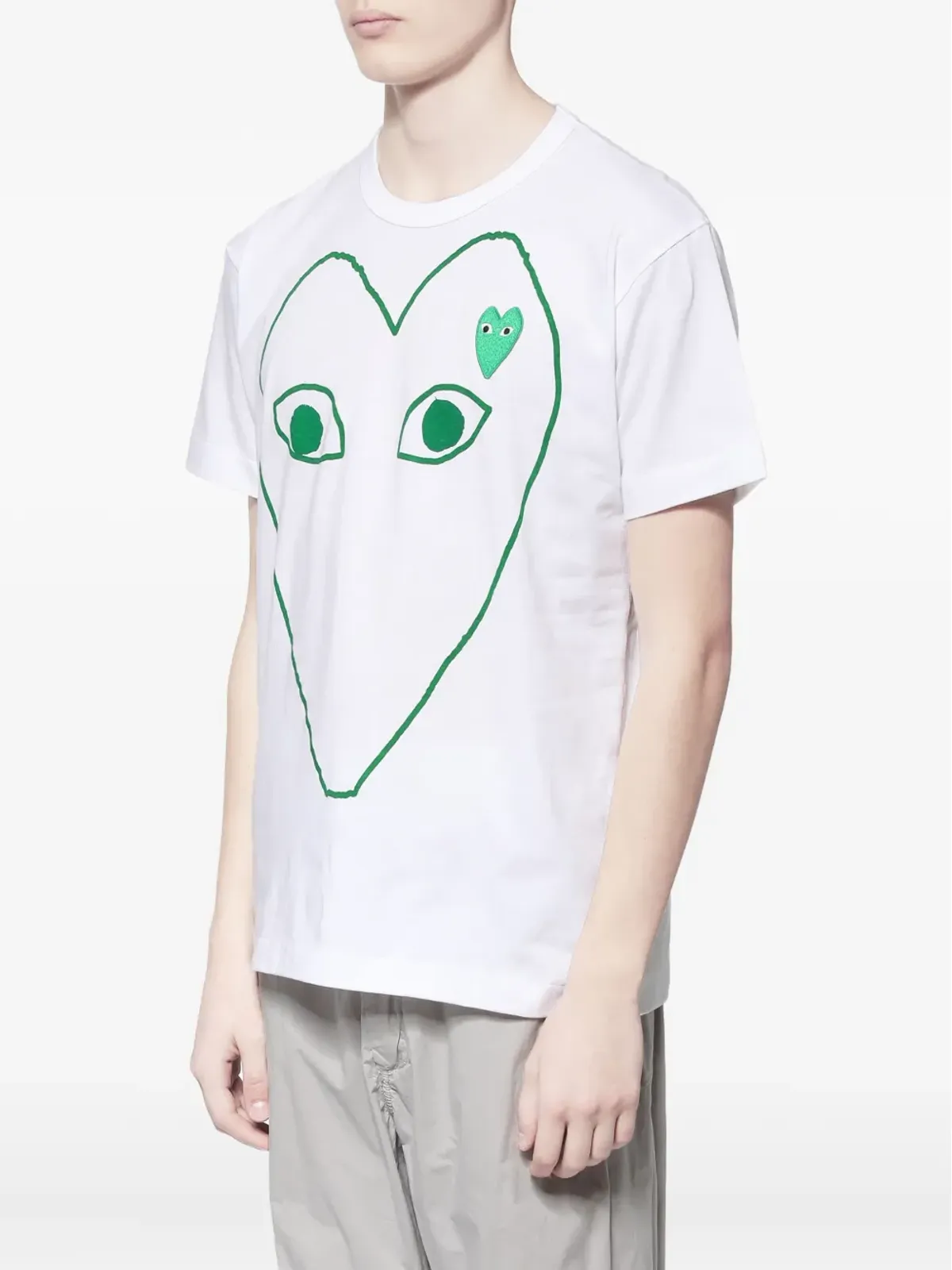 Comme Des Garçons Play プリントTシャツ - 画像3