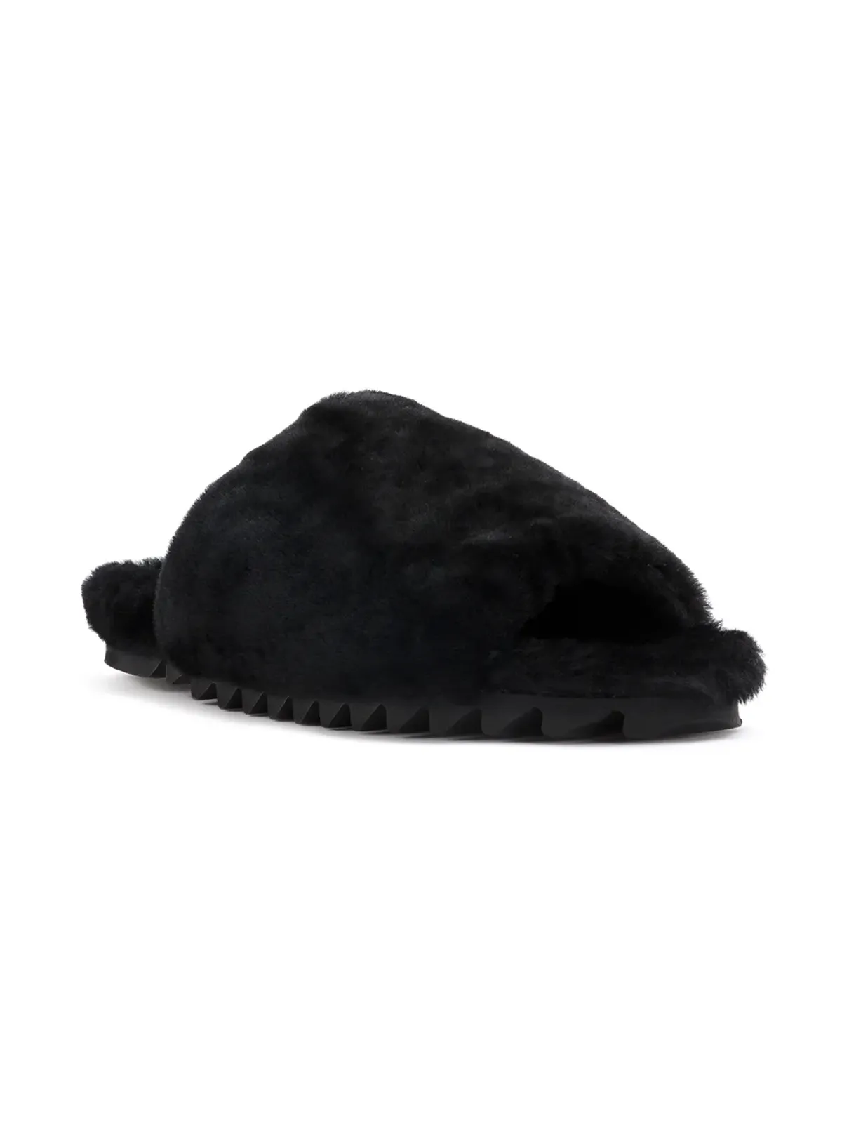 Peter Non シアリングラインサンダル - ブラック - 画像2