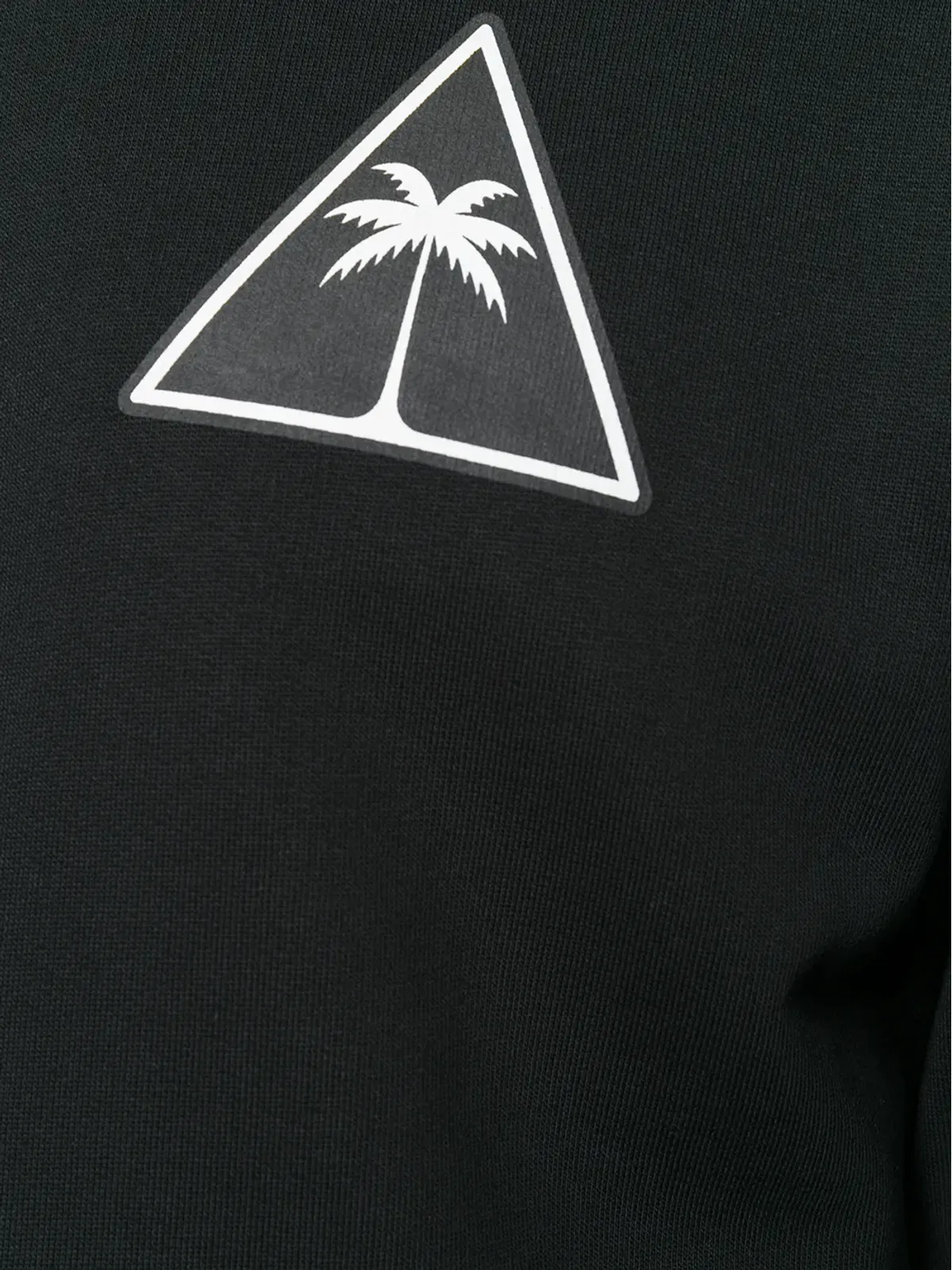 Palm Angels 炎柄プリントフーディー（ブラック） - 画像5