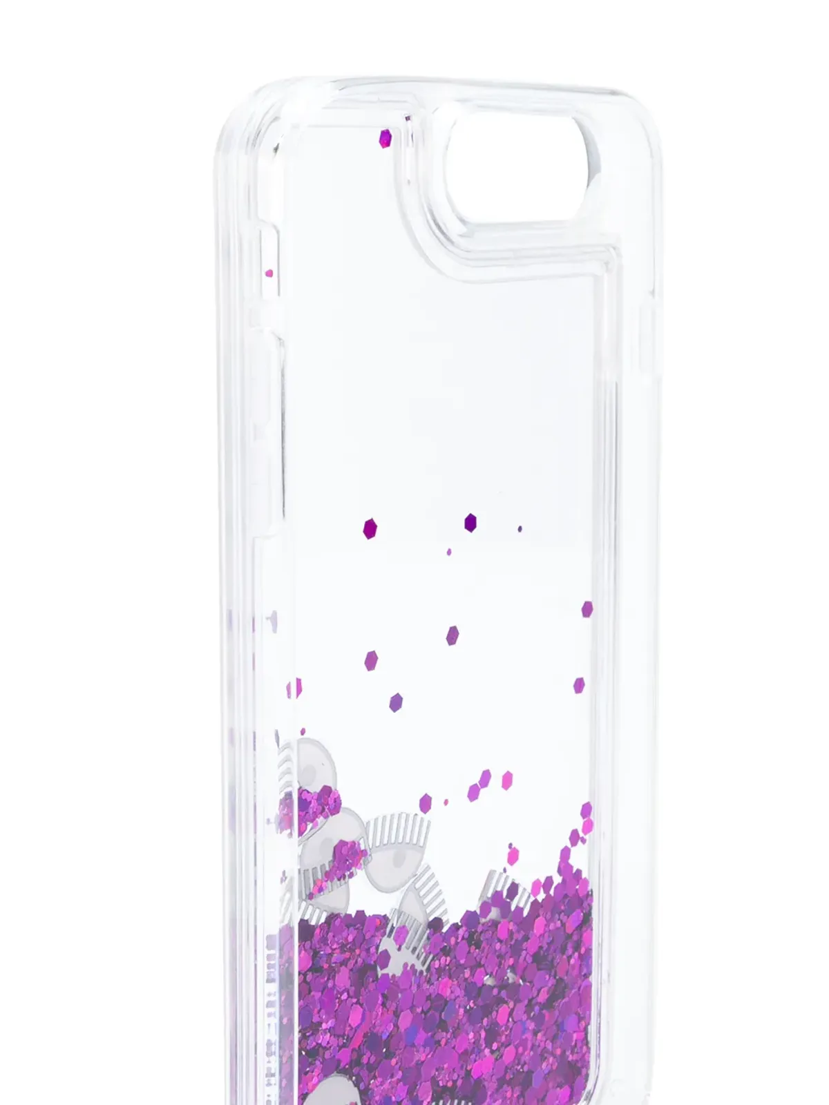 Chiara Ferragni Liquid Glitter & Eyes iPhone 7 Plus Case - Neutrals - 画像3