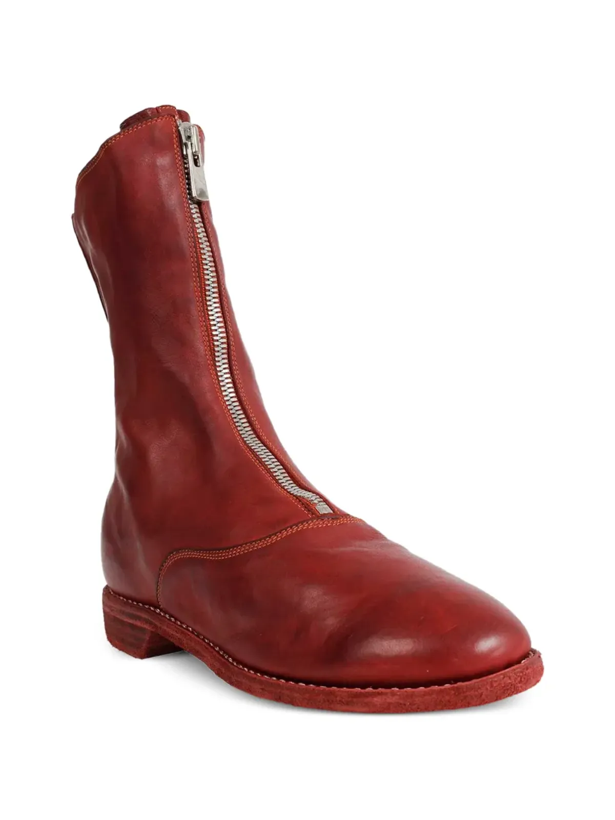 Guidi パネルドジップアップブーツ - 画像2