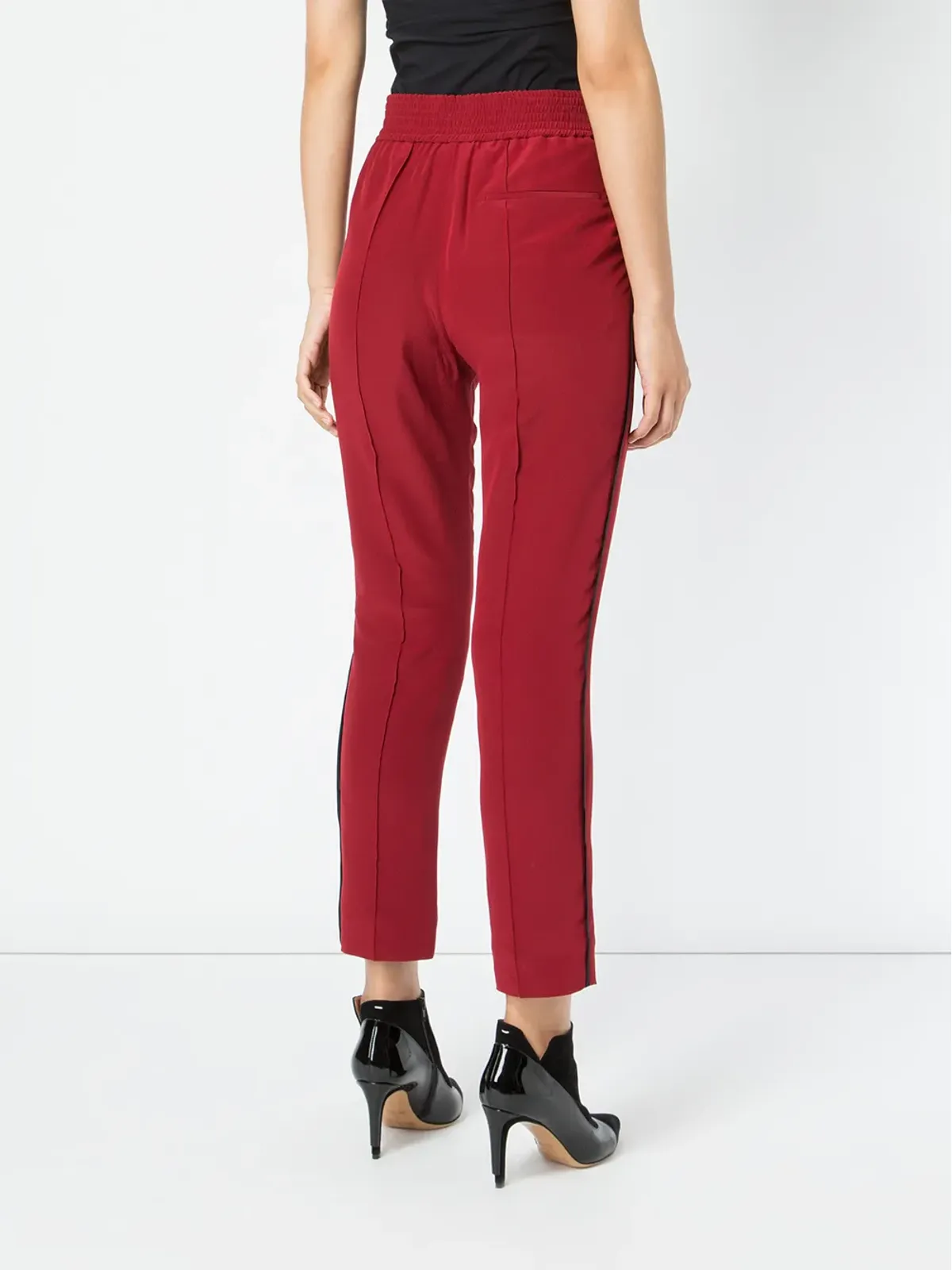Haider Ackermann エラスティックウェスト クロップドパンツ - 画像4