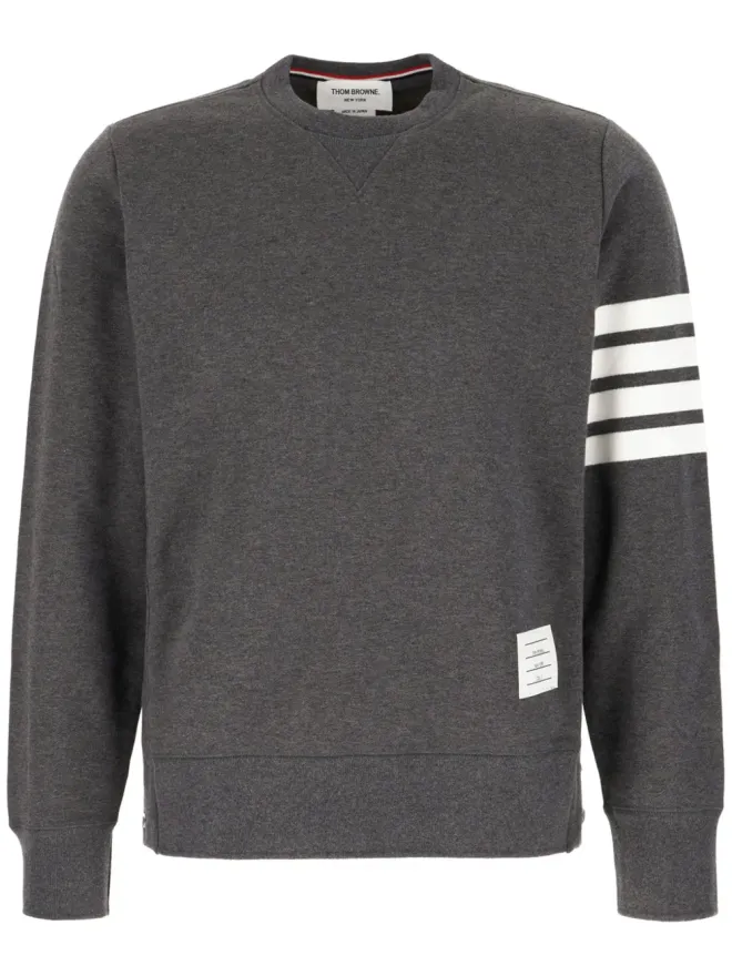 Thom Browne Thom Browne エンジニアード4バー ジャージー スウェットシャツ - グレーの商品画像