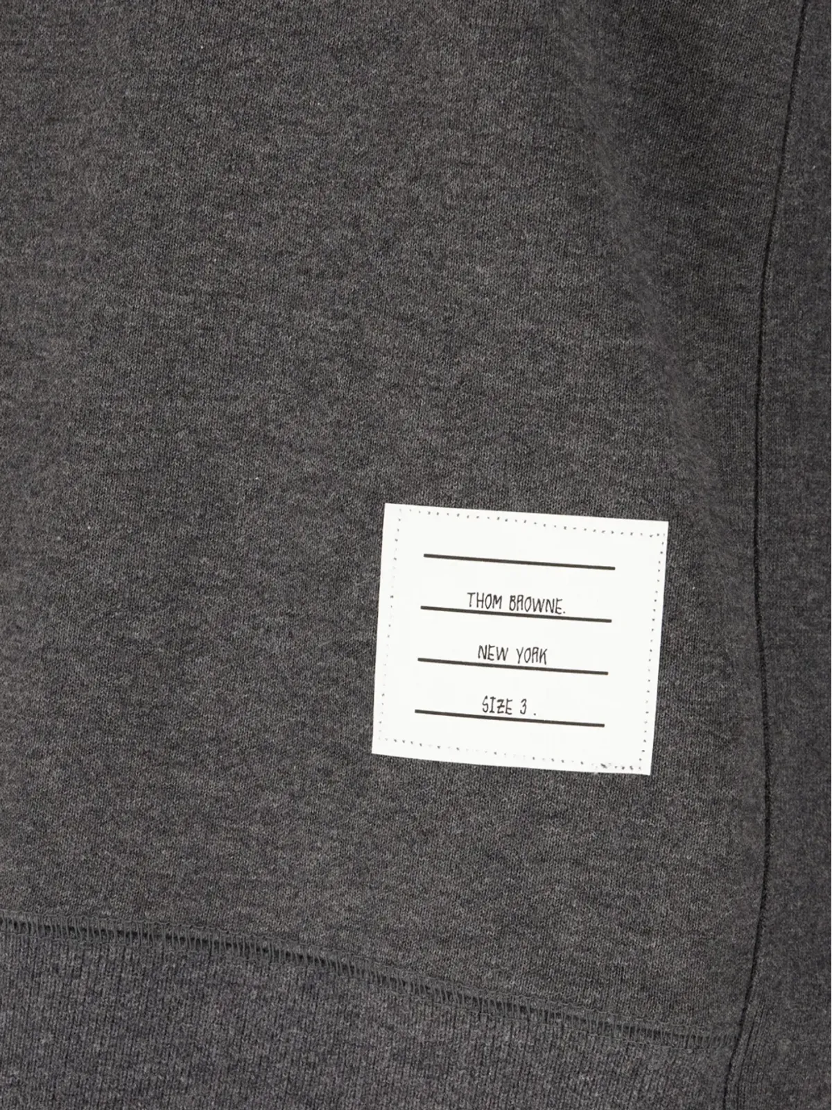 Thom Browne エンジニアード4バー ジャージー スウェットシャツ - グレー - 画像3