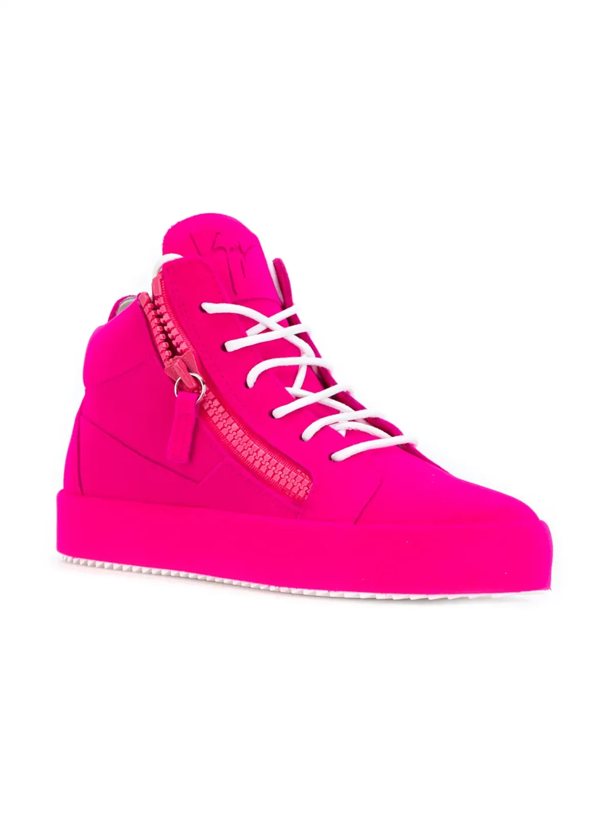Giuseppe Zanotti The Unfinished ハイトップスニーカー - 画像2