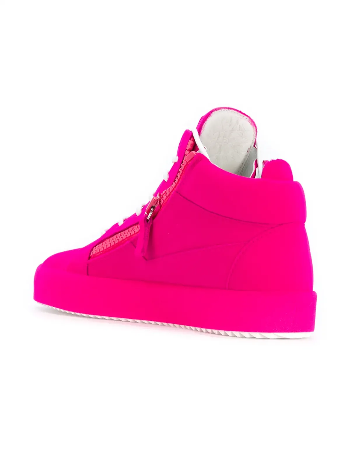Giuseppe Zanotti The Unfinished ハイトップスニーカー - 画像3