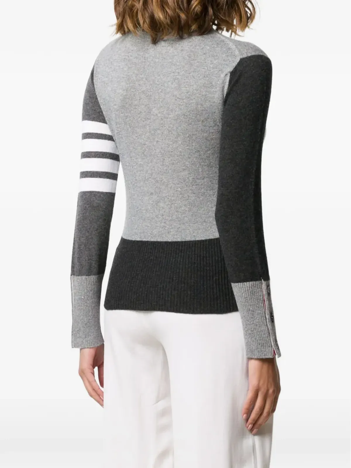Thom Browne リブ編みカシミヤセーター - 画像4