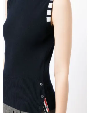 Thom Browne 4-Bar カシミア ニットトップ - サムネイル5