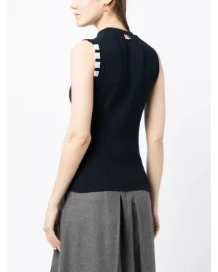 Thom Browne 4-Bar カシミア ニットトップ - サムネイル4