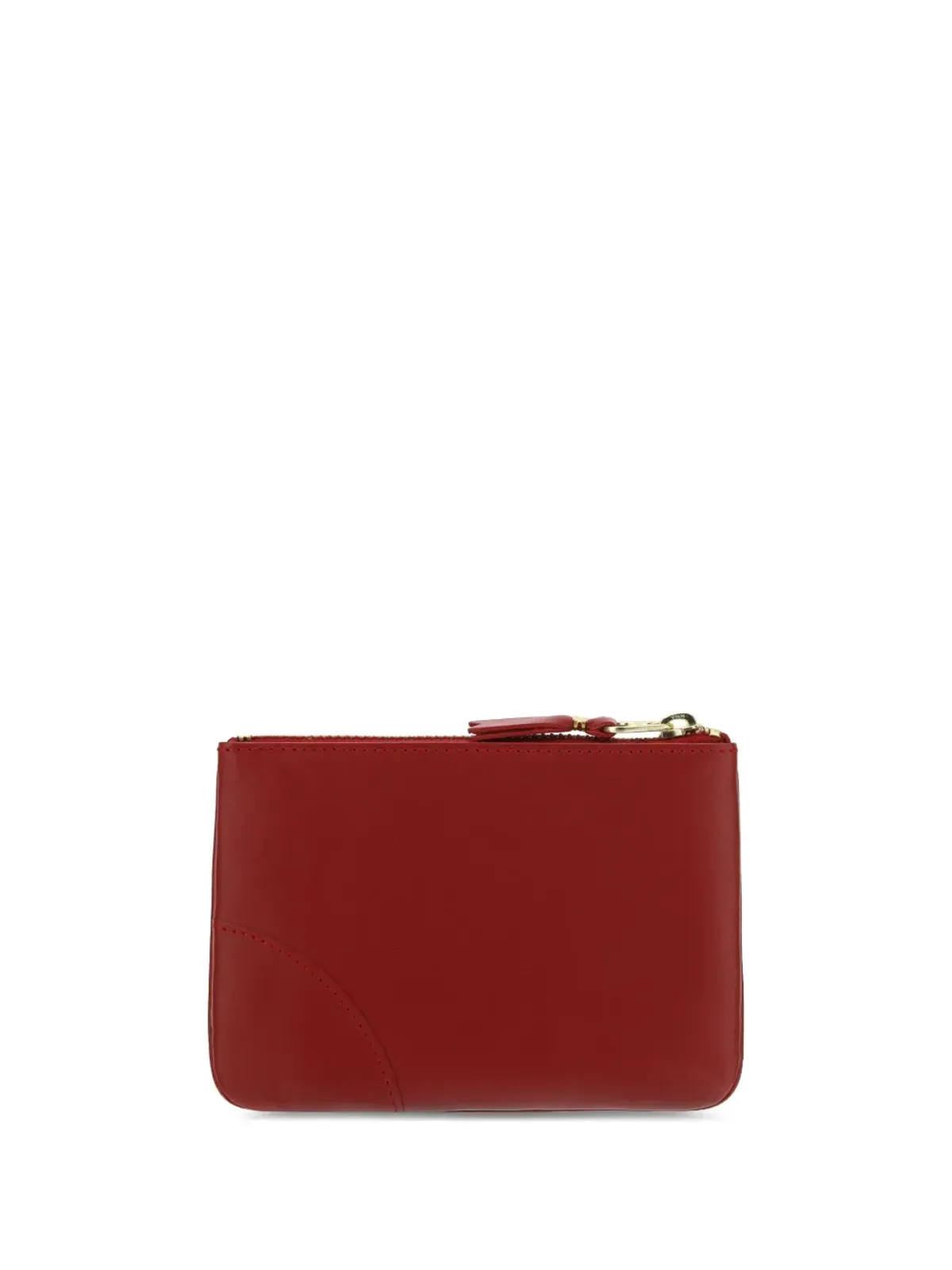 Comme Des Garçons Wallet ロゴスタンプジップウォレット - レッド - 画像2
