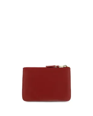 Comme Des Garçons Wallet ロゴスタンプジップウォレット - レッド - サムネイル2