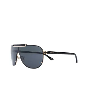Versace Eyewear バイザー型アビエータサングラス - サムネイル2