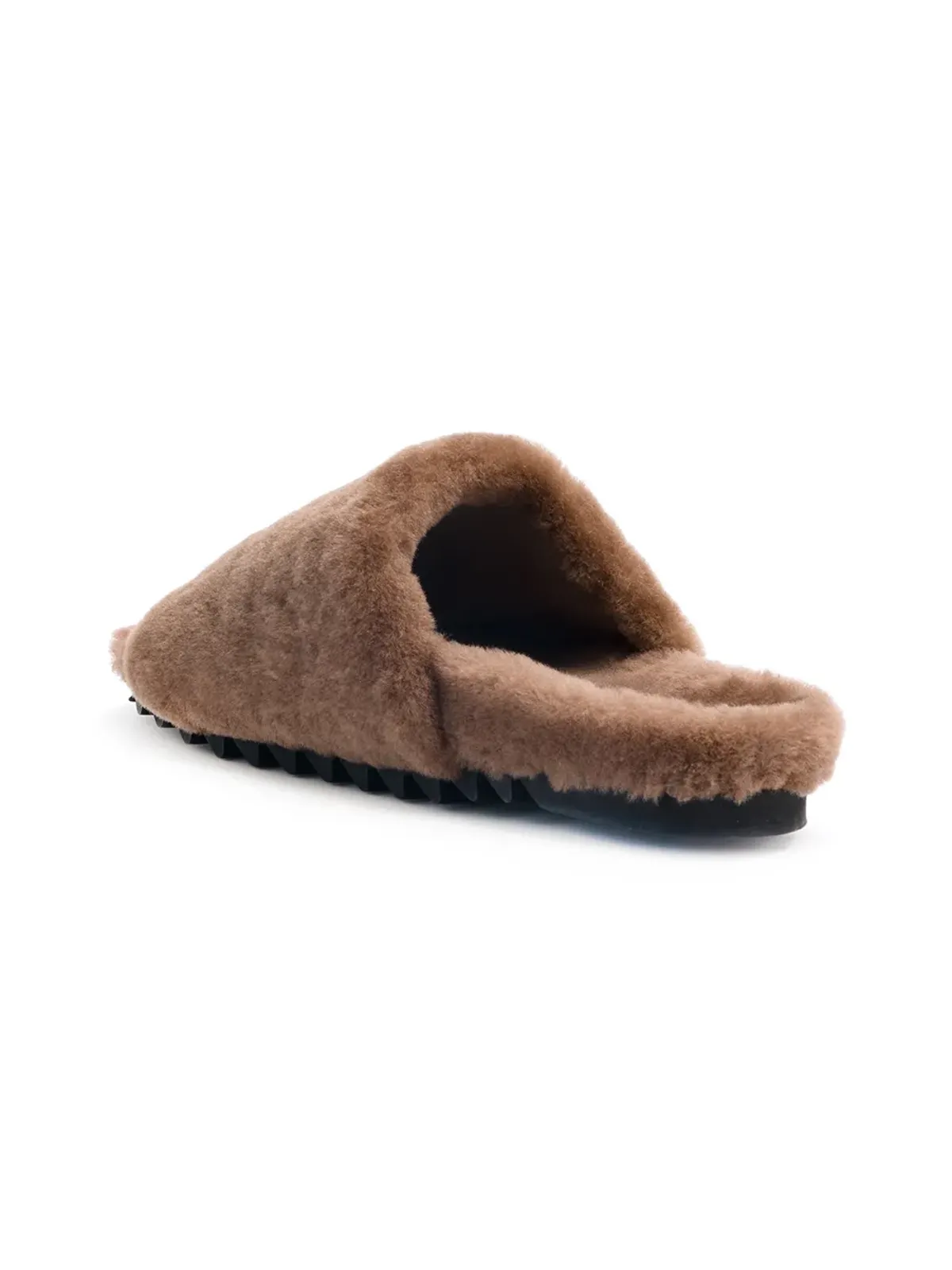 Peter Non テクスチャードスリップオン サンダル - 画像3