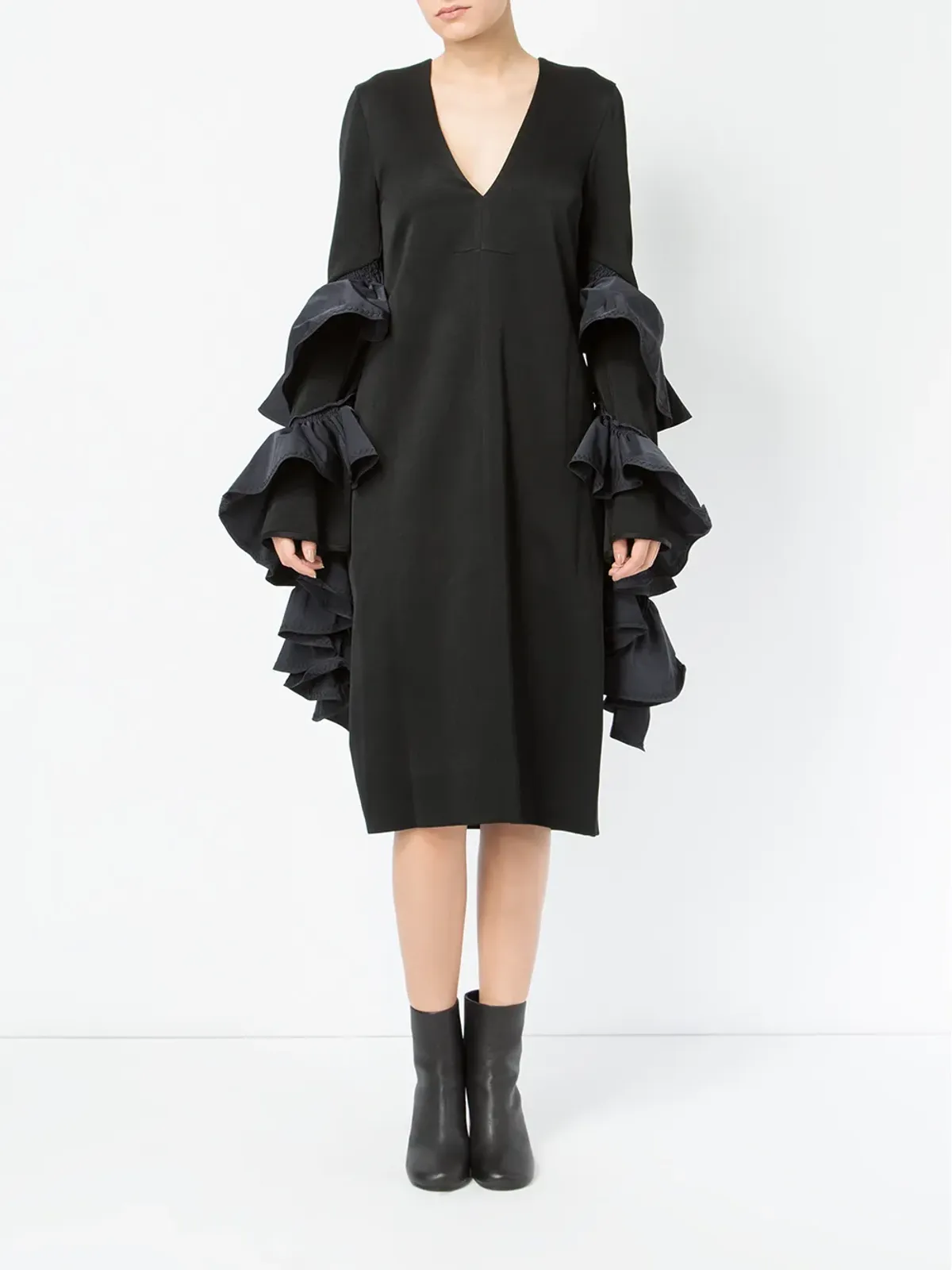 Ellery ラッフルパネルドレス - 画像2