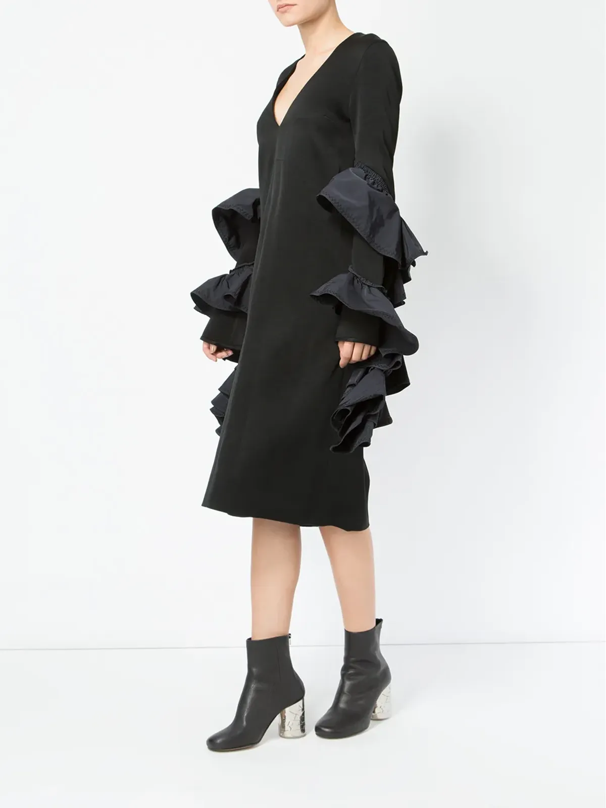Ellery ラッフルパネルドレス - 画像3