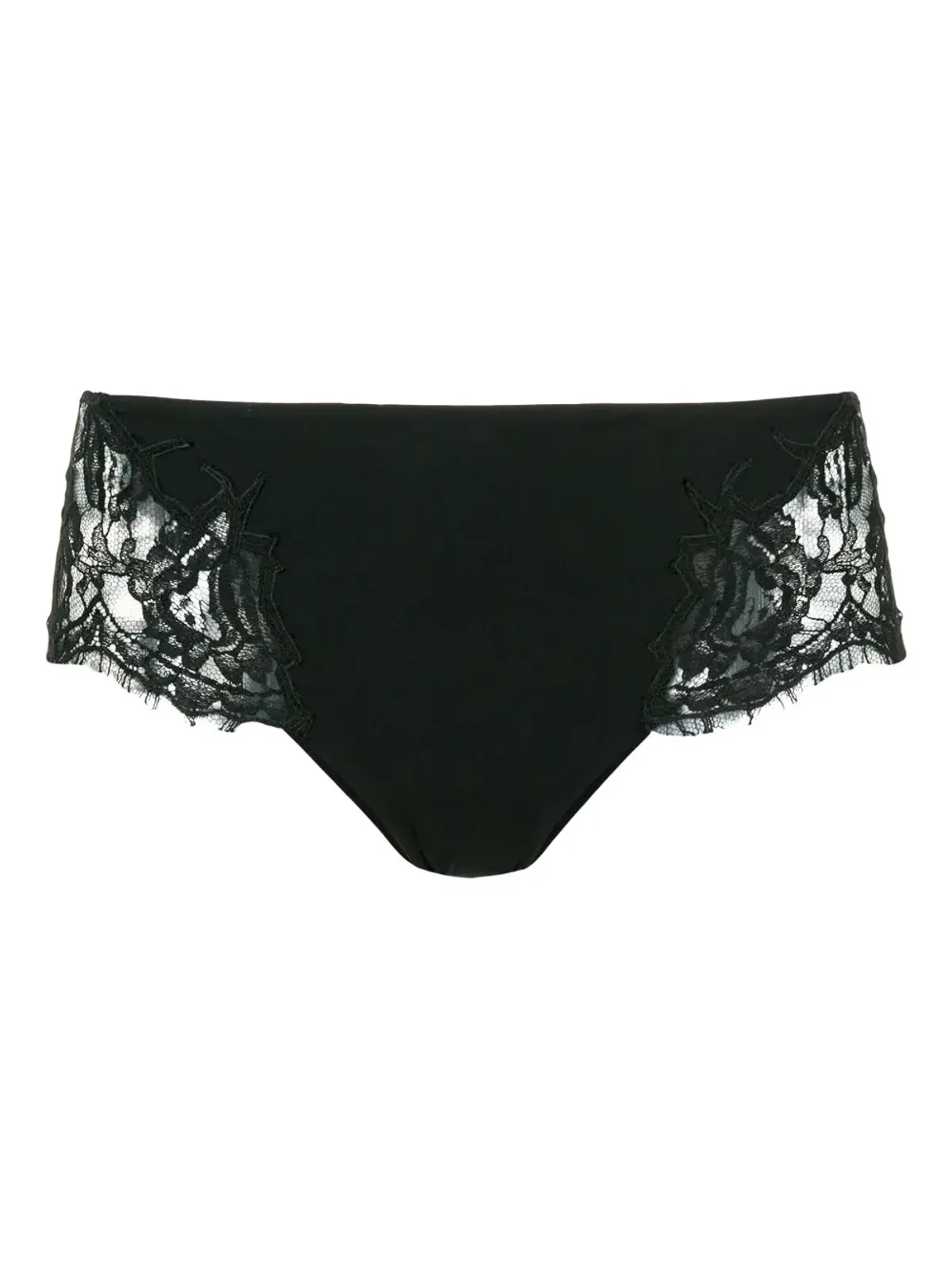 La Perla Lace Story Shorty briefs - Black - 画像1