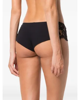 La Perla Lace Story Shorty briefs - Black - サムネイル3
