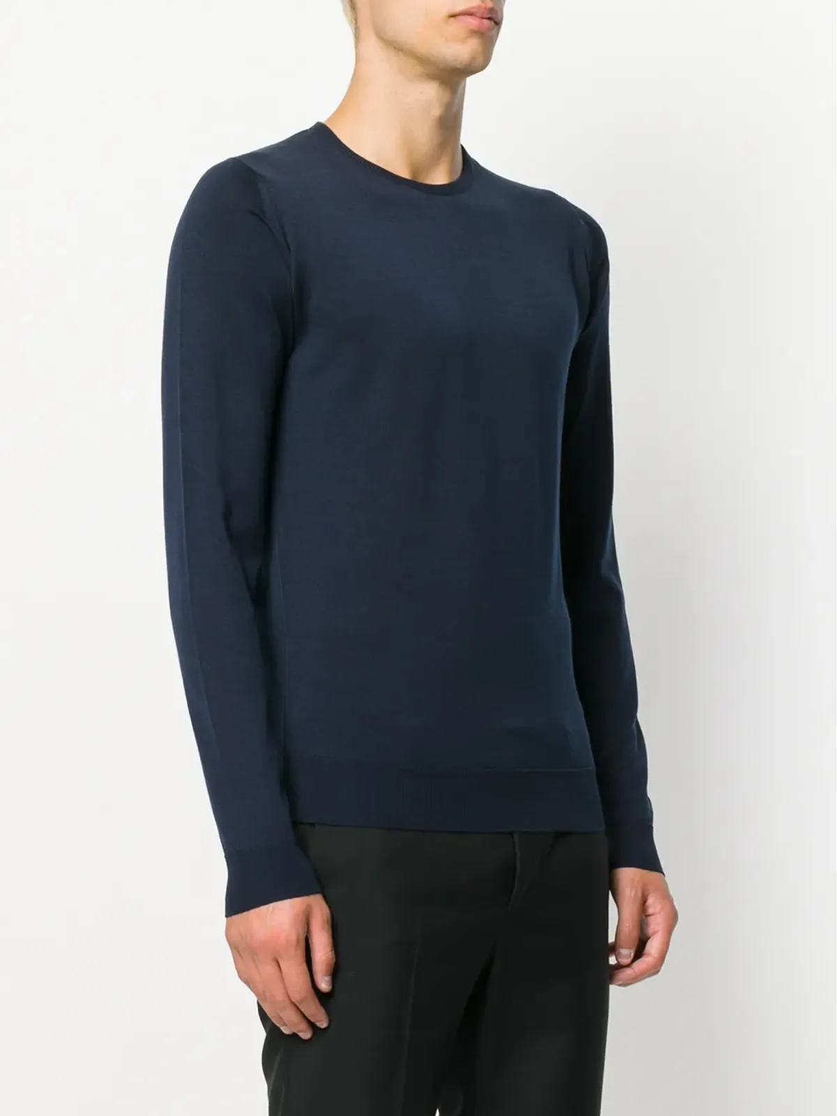 John Smedley クルーネック ニットセーター - 画像5