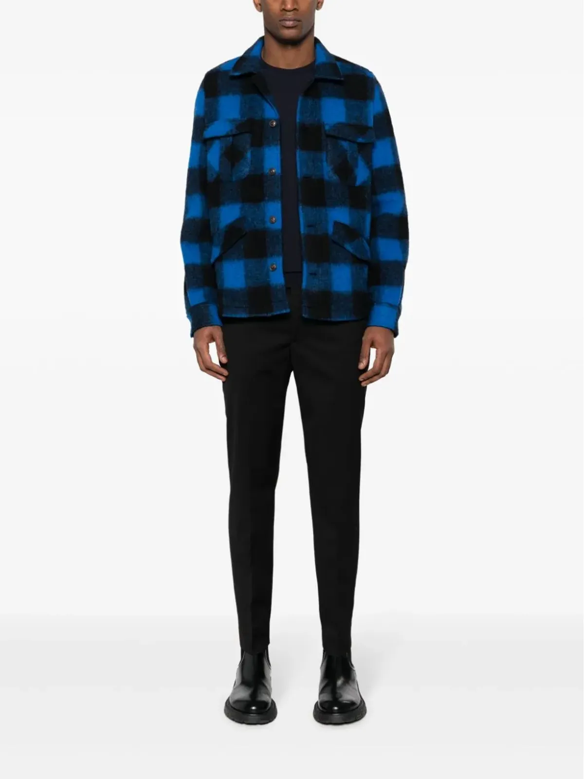 John Smedley クルーネック ニットセーター - 画像4