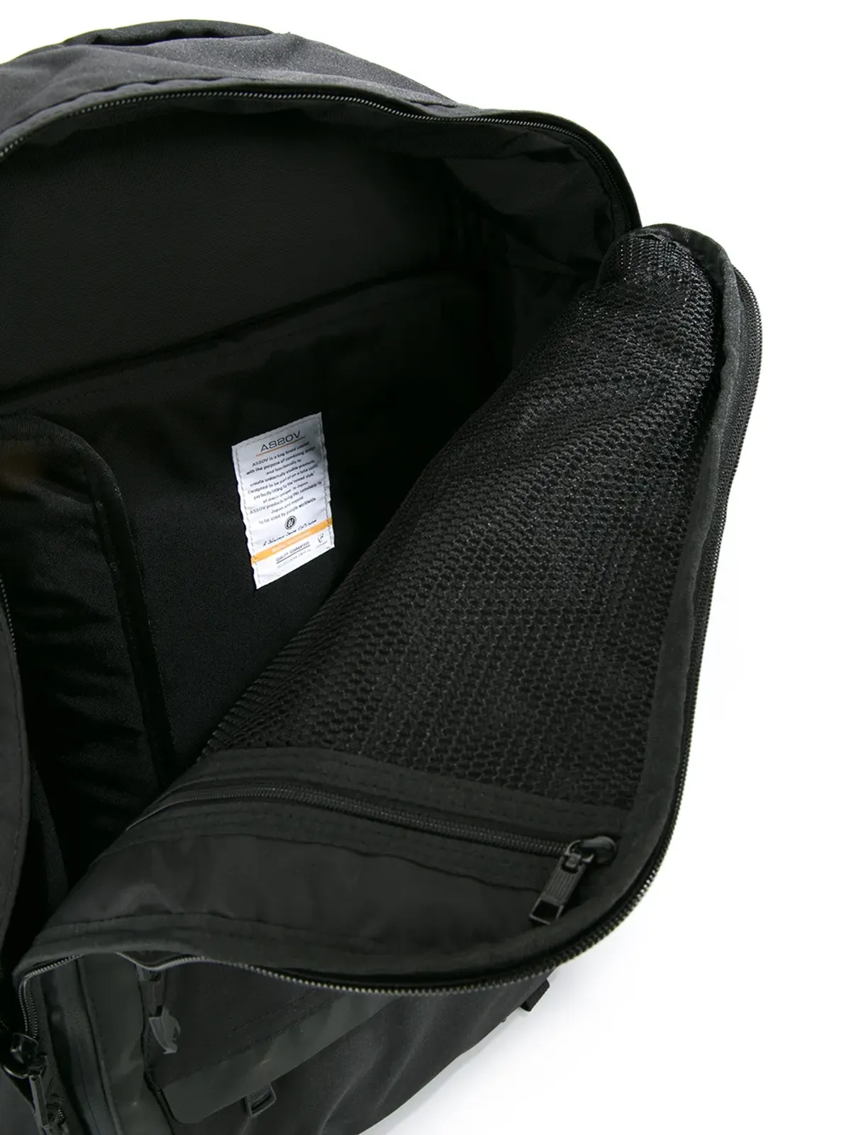 As2ov 防水Cordura 305D 2ウェイバッグ（ブラック） - 画像5