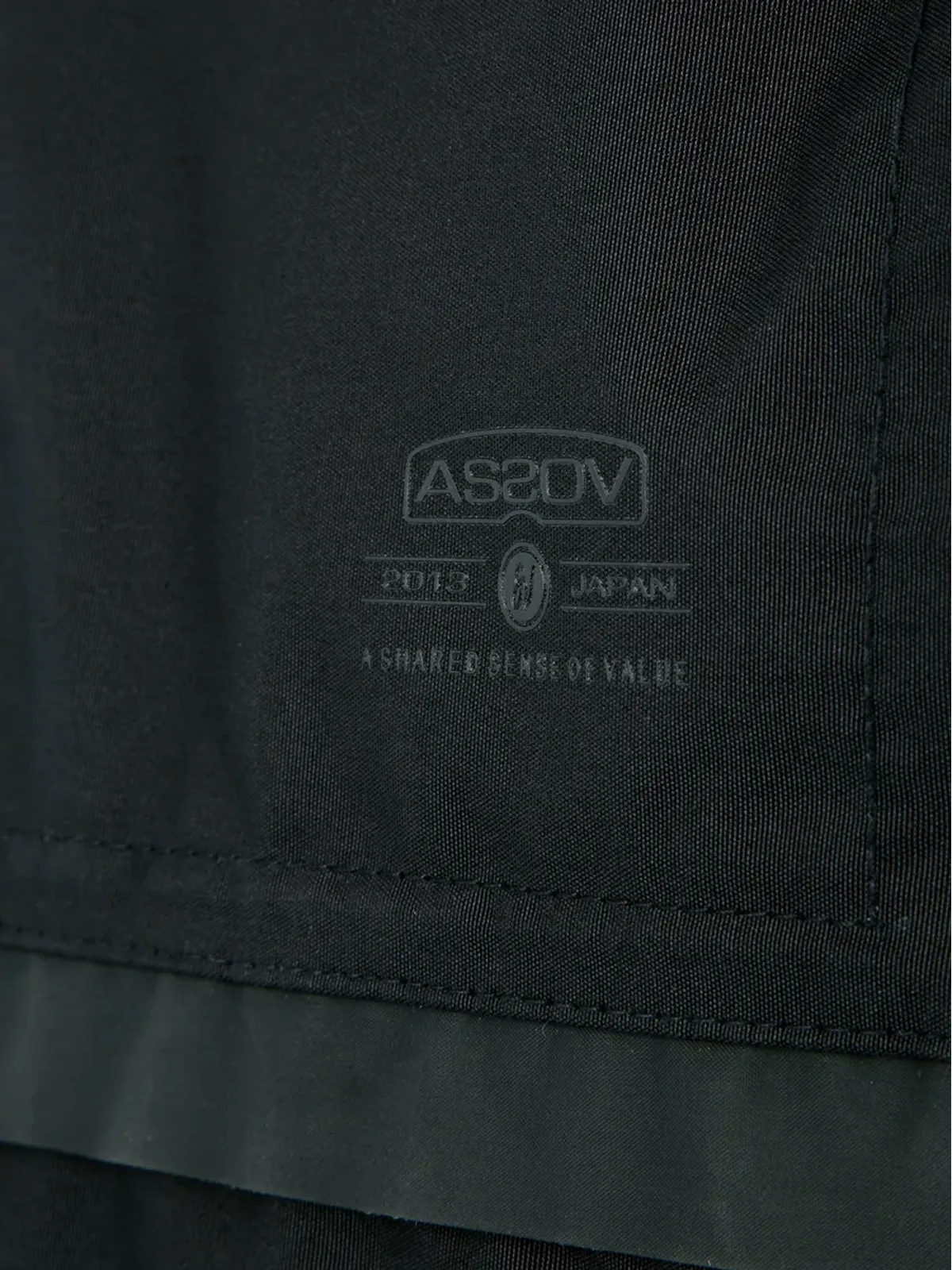 As2ov 防水Cordura 305D 2ウェイバッグ（ブラック） - 画像4