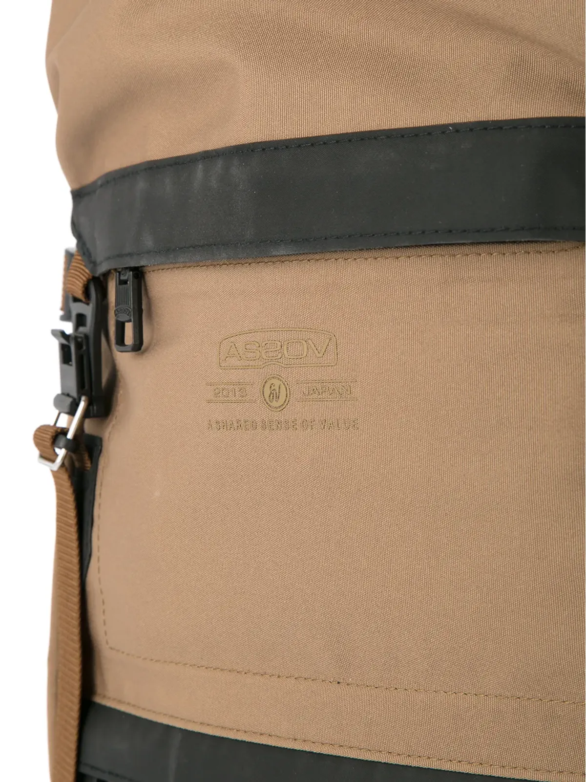 As2ov 防水 Cordura 305D バックパック - ブラウン - 画像4