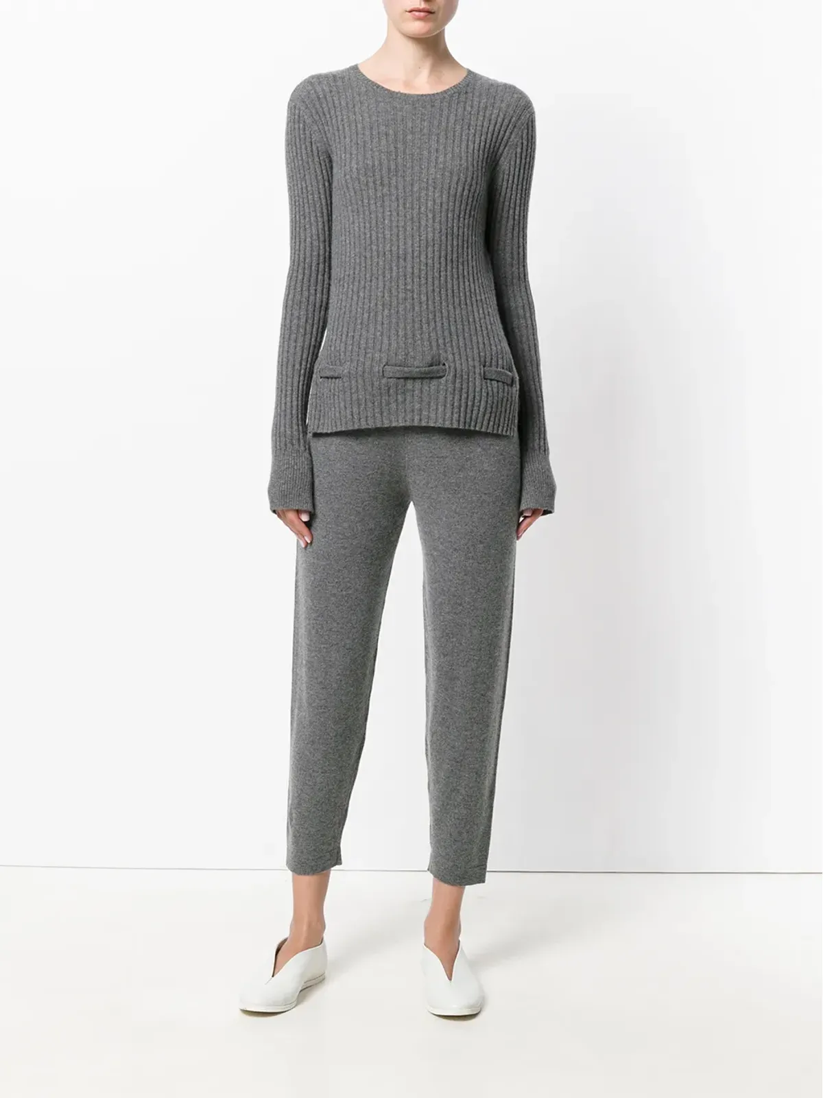 Cashmere In Love Sarah trousers - Grey - 画像2