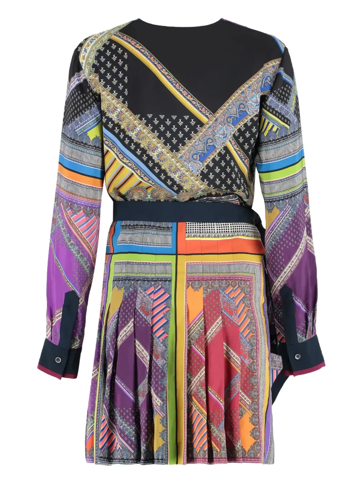 ETRO プリント柄プリーツドレス - 画像2