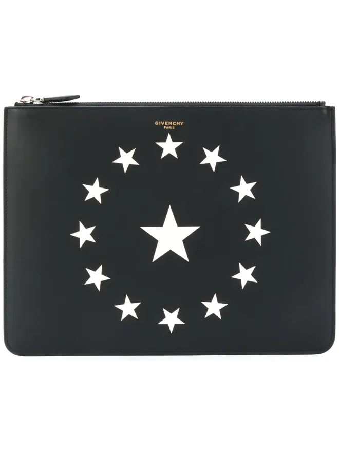Givenchy Givenchy 星柄プリントクラッチバッグの商品画像