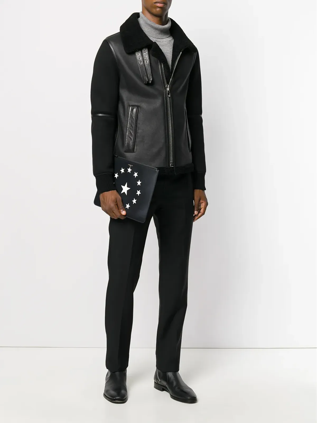 Givenchy 星柄プリントクラッチバッグ - 画像2