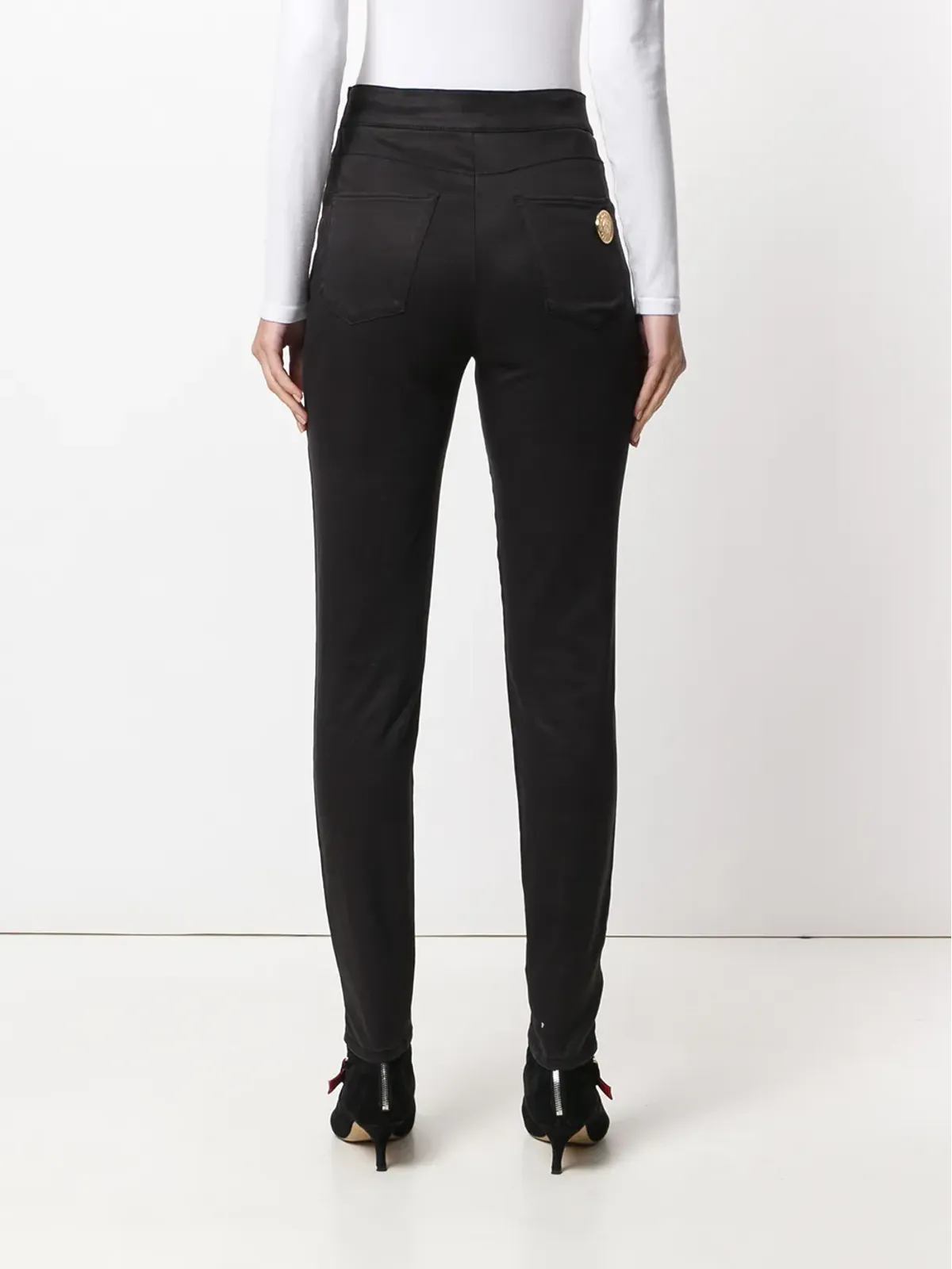 Balmain スリムフィットパンツ - 画像4