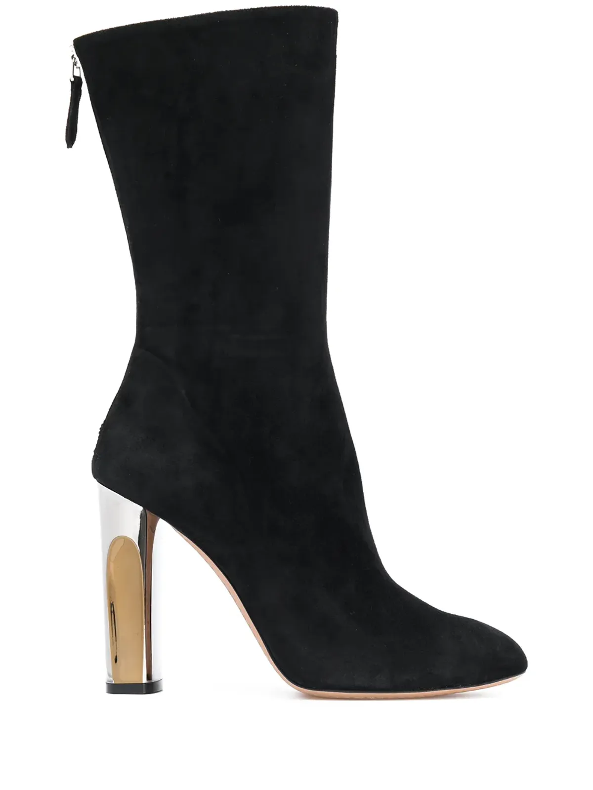 Alexander McQueen スカルプドヒールフィットブーツ - 画像1