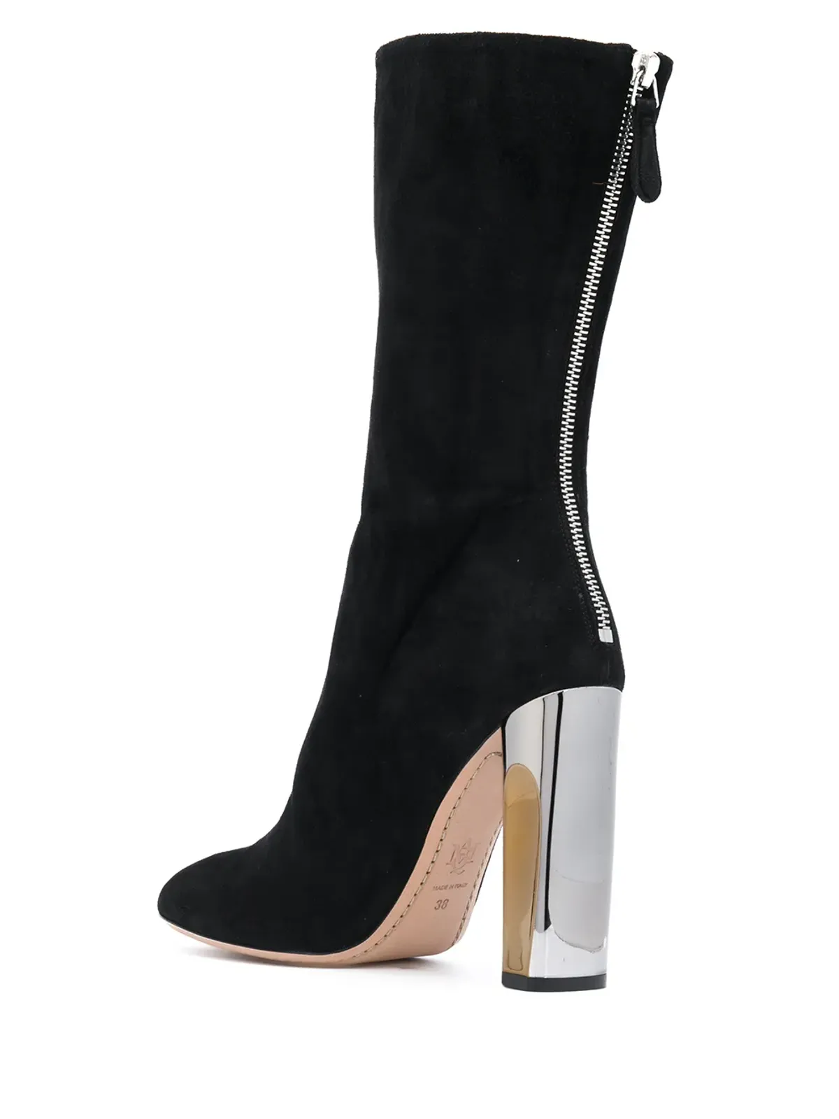 Alexander McQueen スカルプドヒールフィットブーツ - 画像3