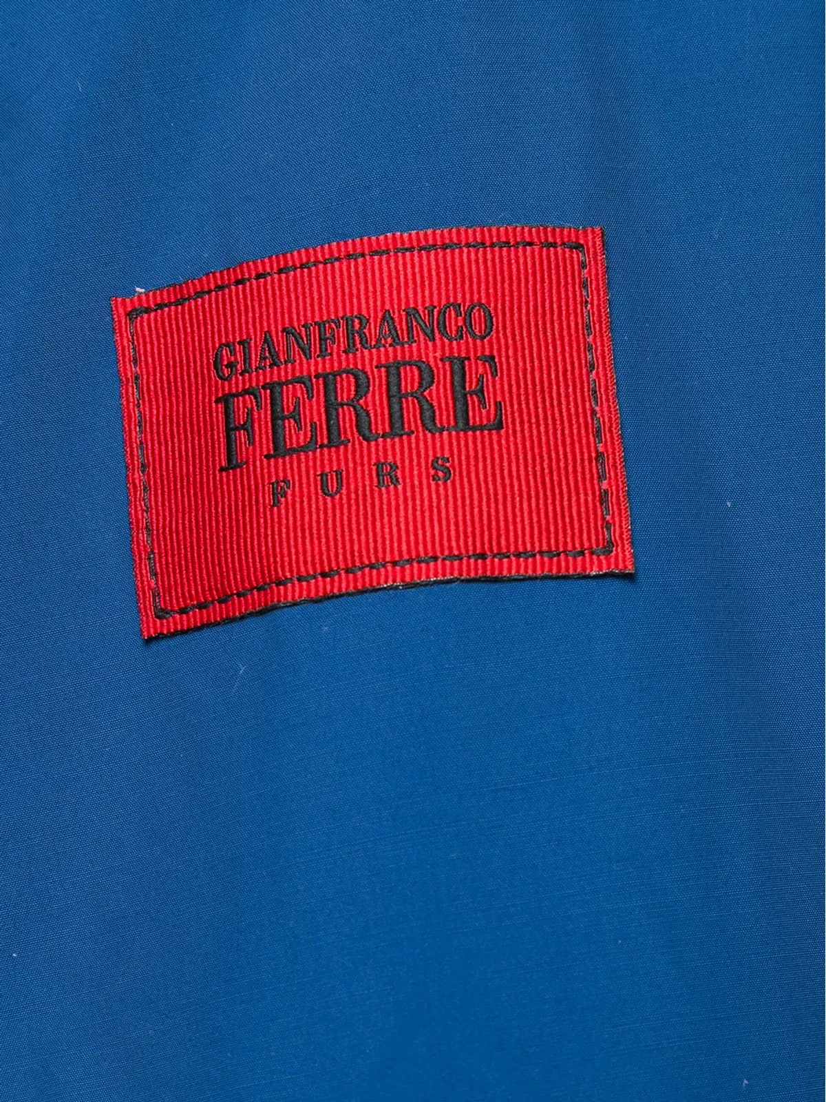Gianfranco Ferré Pre-Owned ビンテージ ファー トリム パーカ - 画像5