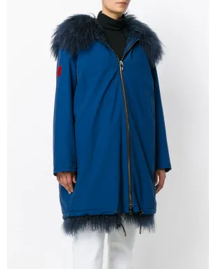 Gianfranco Ferré Pre-Owned ビンテージ ファー トリム パーカ - サムネイル3