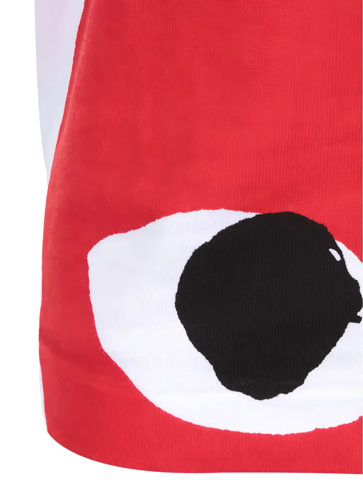 Comme Des Garçons Play ロゴプリント コットン Tシャツ ホワイト - 画像4