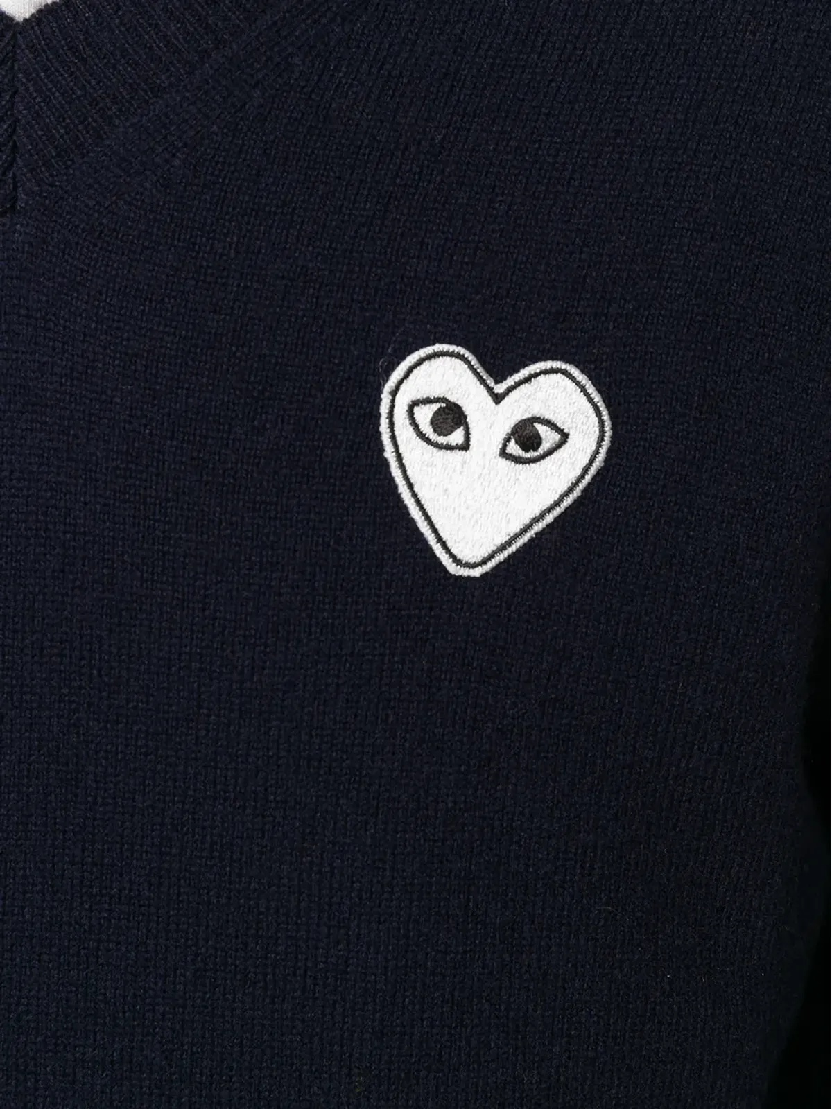 Comme Des Garçons Play Vネック ジャンパー - 画像5