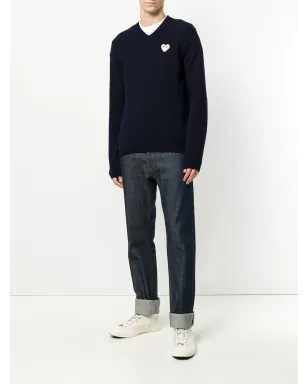 Comme Des Garçons Play Vネック ジャンパー - サムネイル2