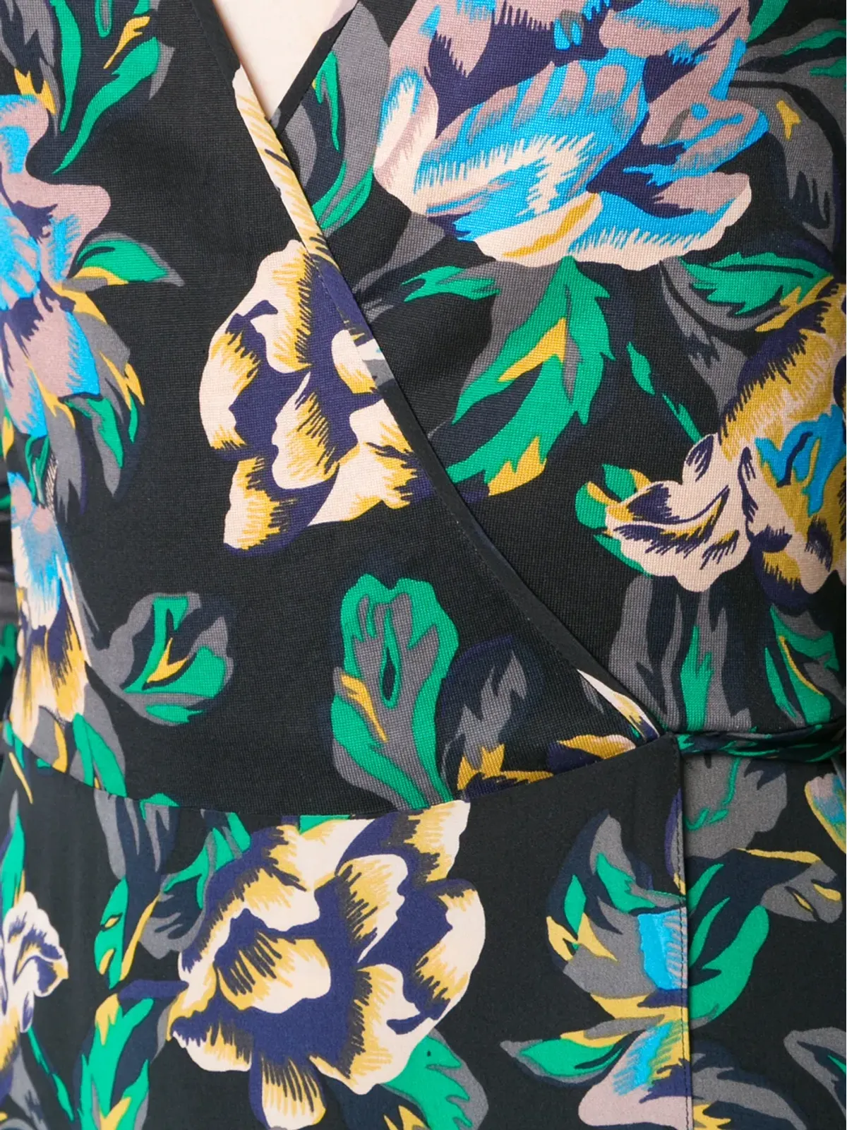 DVF Diane von Furstenberg 花柄ラップドレス - 画像5
