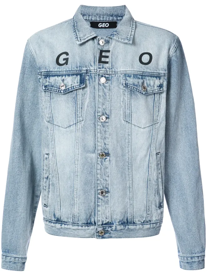 Geo Geo グローブ マーブル デニムジャケット - Blueの商品画像