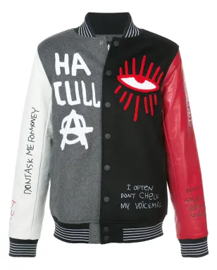 Haculla Skribble varsity jacket - サムネイル1
