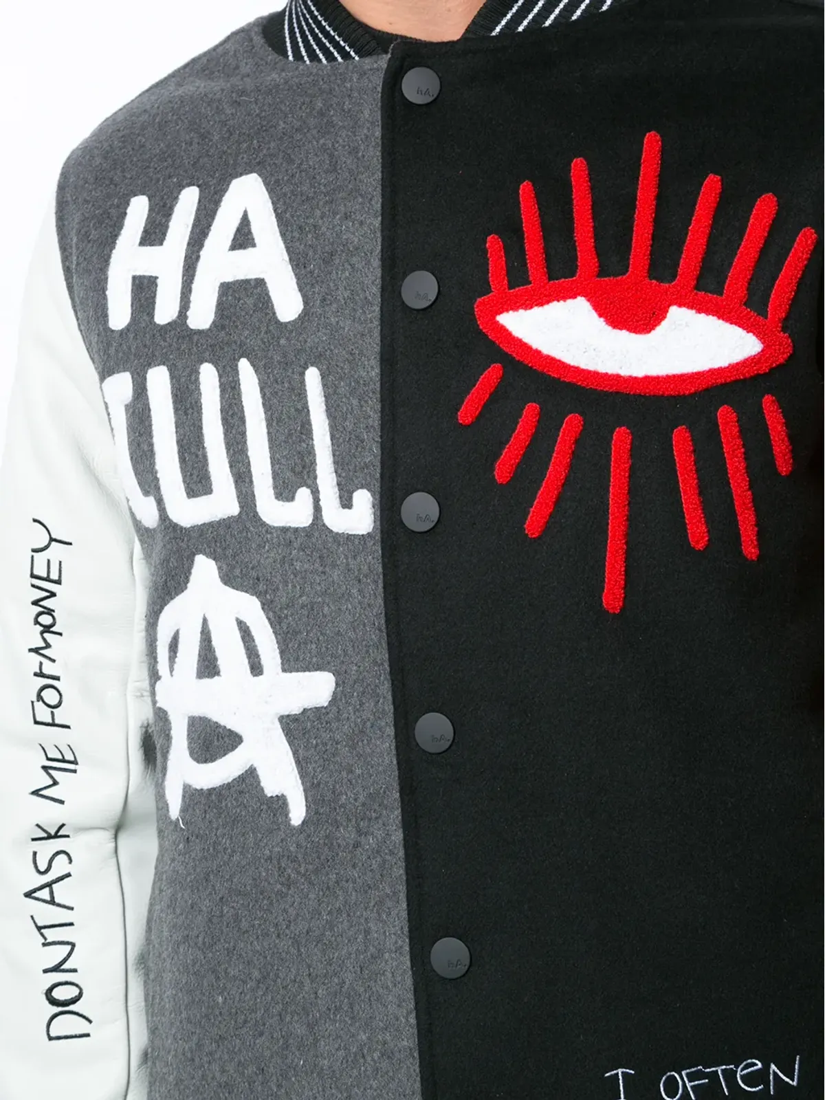 Haculla Skribble varsity jacket - 画像5