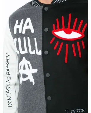 Haculla Skribble varsity jacket - サムネイル5