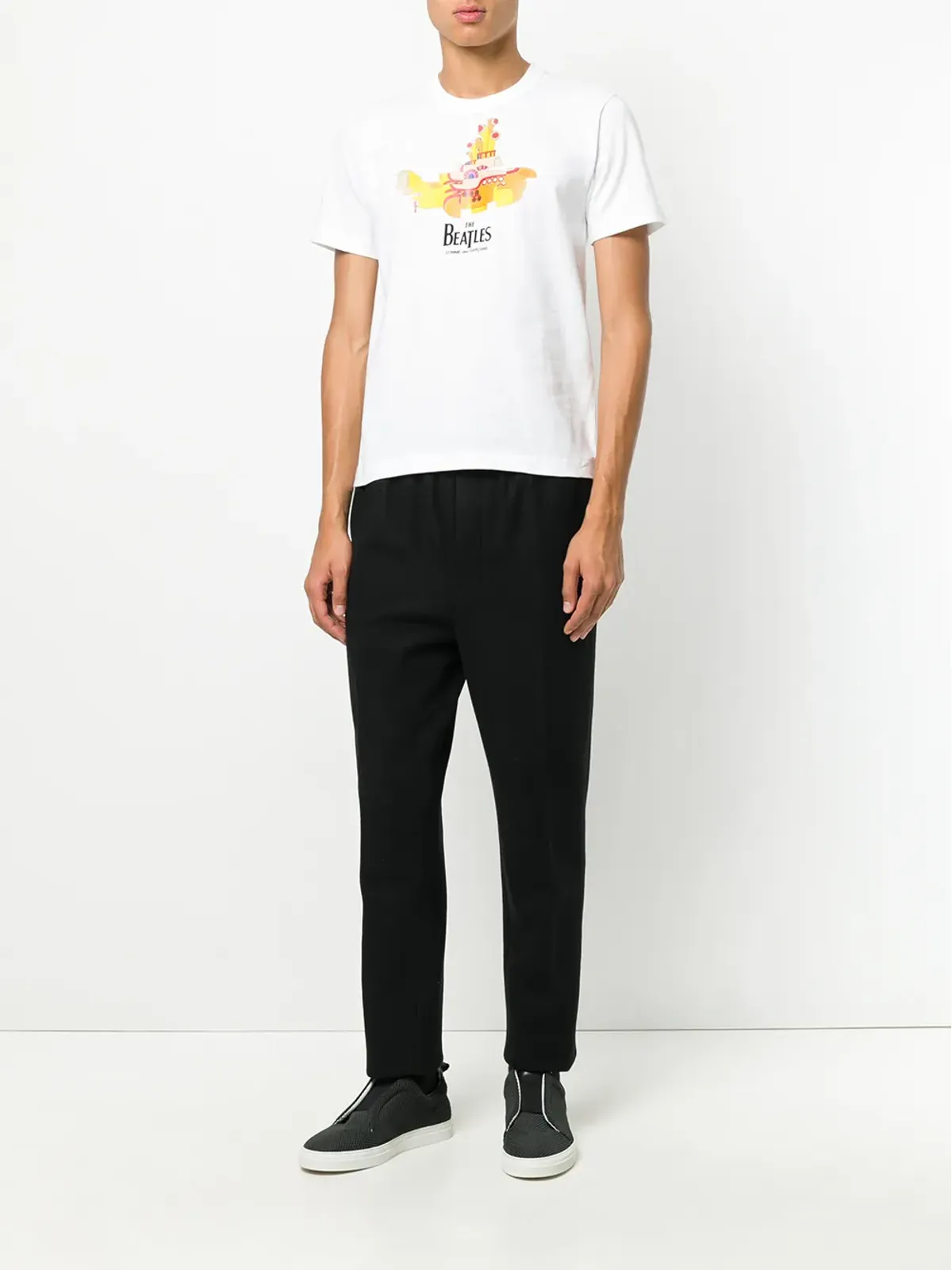 Comme Des Garçons ビートルズプリント Tシャツ - 画像2