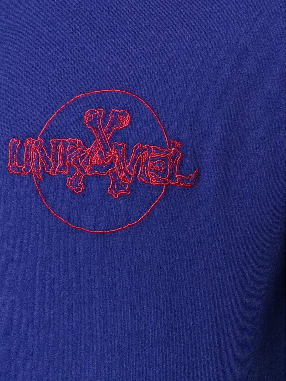 UNRAVEL PROJECT プリントロゴTシャツ - Purple - 画像5