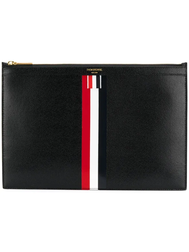 Thom Browne Thom Browne トリコロールジッパー タブレットホルダーの商品画像