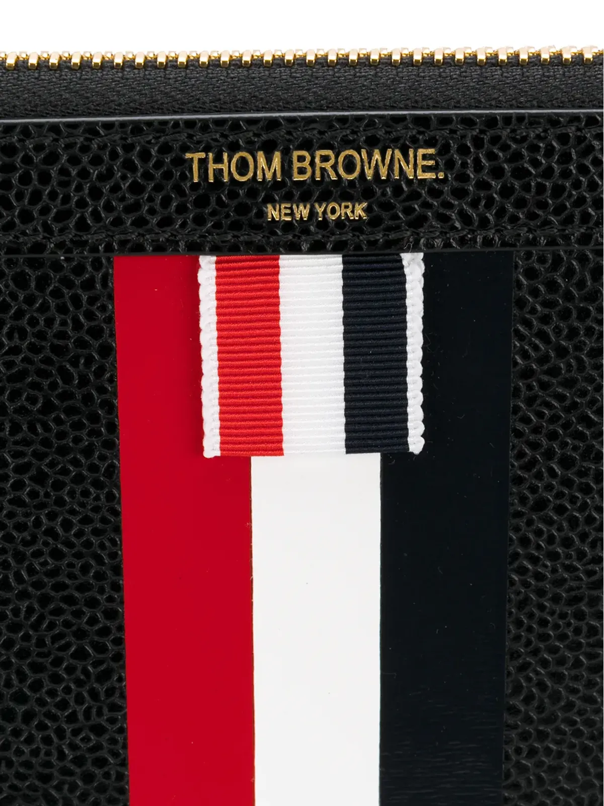 Thom Browne トリコロールジッパー タブレットホルダー - 画像4